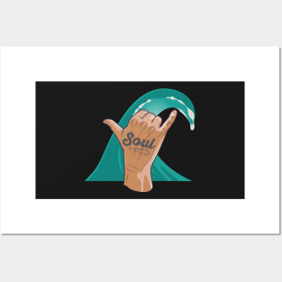 Non Violence - Shaka hand signal Posters and Art